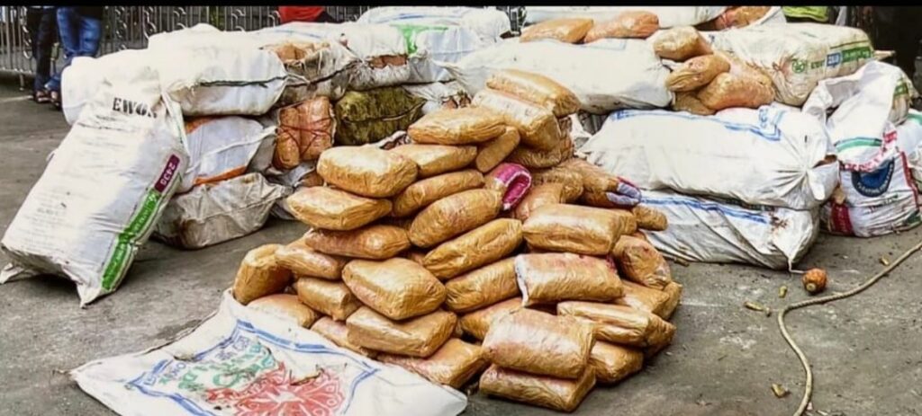 1878 Kg Ganja Worth Rs 3.75 Crore Seized