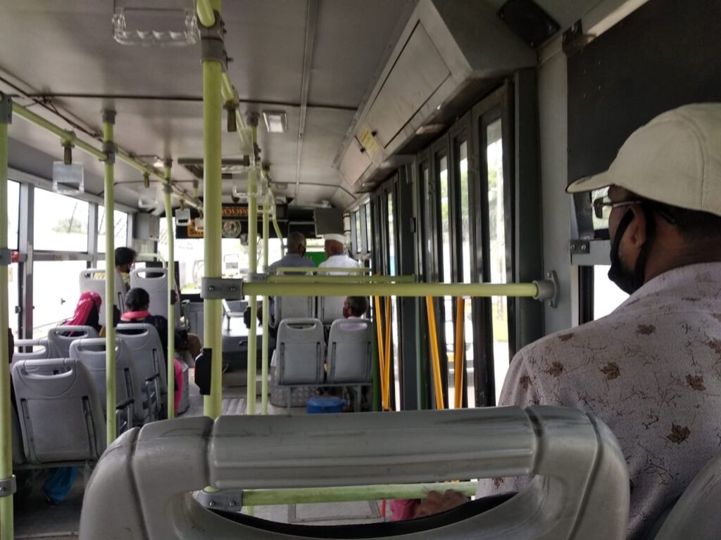 PMPML Bus Inside