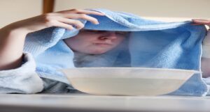 Steam inhalation