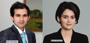 Alok Kirloskar and Rama Kirloskar