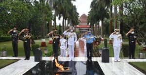 Army, Navy, Air Force Chiefs Review Cadets Training, Administrative Infrastructure At NDA