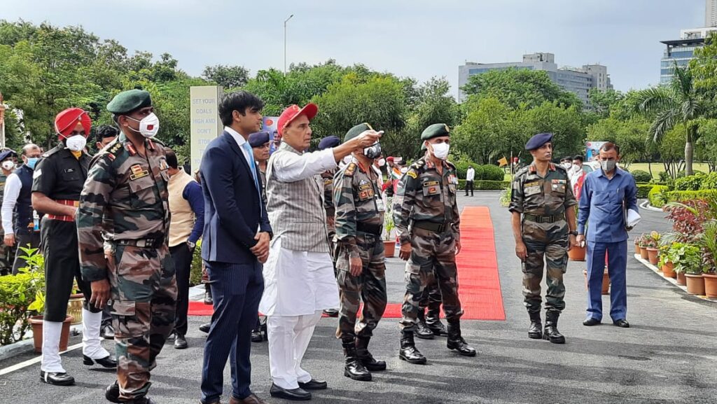 Neeraj Chopra Stadium Inaugration
