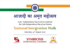 Symbiosis National Integration Walk