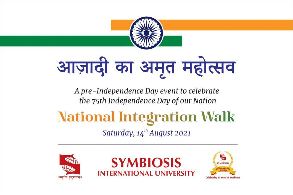 Symbiosis National Integration Walk