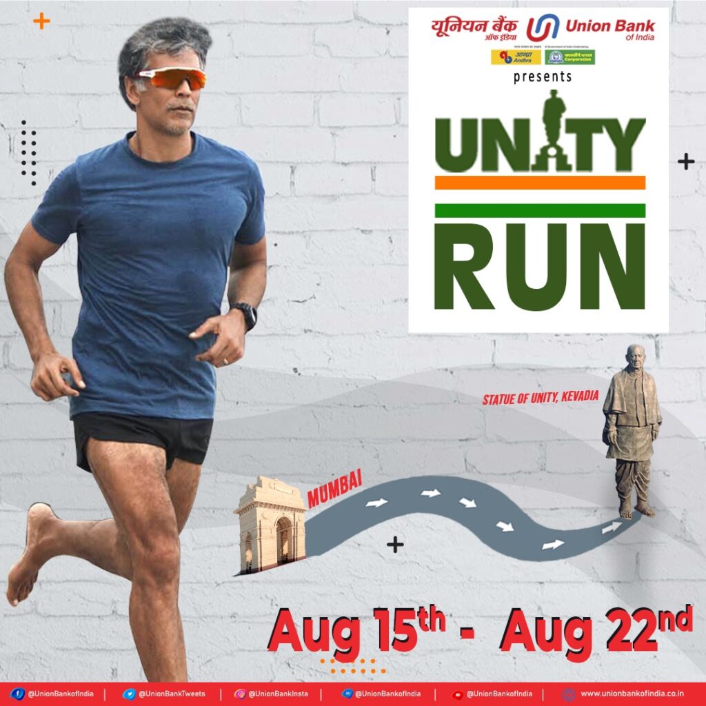 Unity Run Milind soman