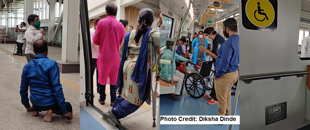 Pune Metro facilities for divyang people with disabilities