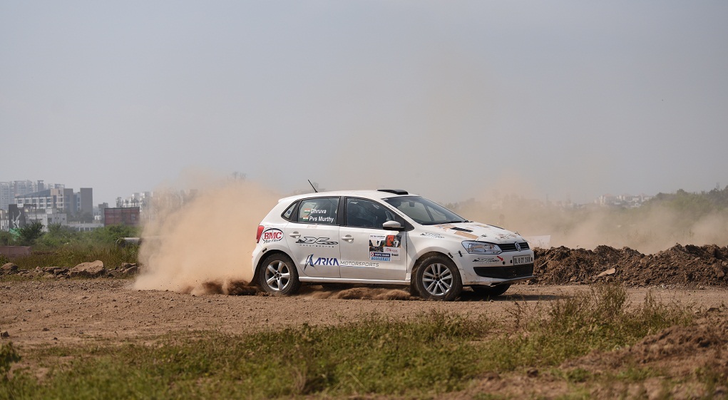 Dhruva Chandrashekar in action during the HDFC Bank Accelerate Time Attack 2021 held in Pune on Saturday-Sunday. The Bangalore racer was the fastest over the weekend.