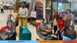 Passenger at Pune Airport