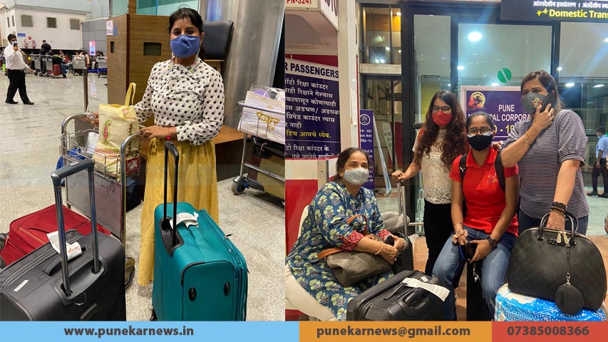 Passenger at Pune Airport
