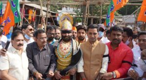 BJP protest demand reduction in petrol, diesel prices
