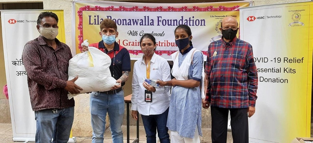 HSBC Donation Drive With Lila Poonawalla Foundation