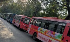 PMPML Buses Off Roads