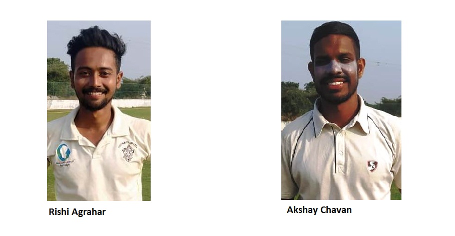 Rishi Agrahar of Kedar Jadhav Cricket Academy