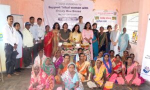 tribal women honey bee project