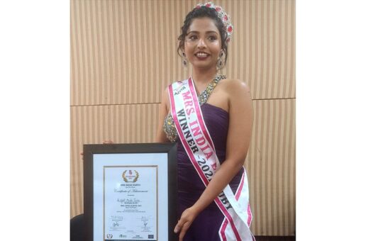 Dr Anjali Jagtap Mrs India Earth