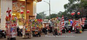 Pune: East Street and MG road dotted with Christmas decoration items heralding the celebrations of the festival.
