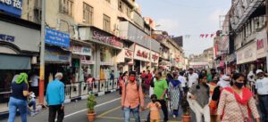 laxmi road pune open street mall pedestrian day