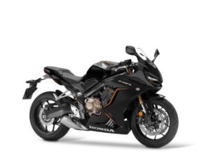 2022_HONDA_CBR650R_Matte Gunpowder Black Metallic