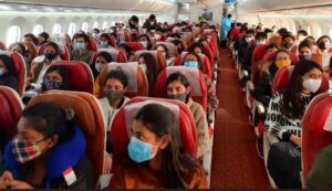 219 Indians Onboard First Evacuation Flight