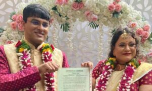 Blockhain Wedding Pune Couple