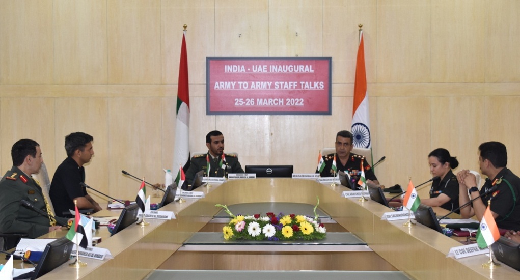 UAE- India Army talks held in Pune