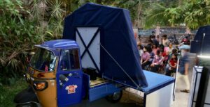 Cinema on Wheels in Pune Rickshow