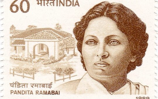 Pandita_Ramabai1989_stamp_of_India