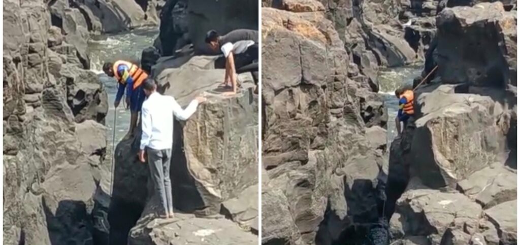Pune: Youth Falls In Waterfall While Clicking Selfie, Rescue Operation On