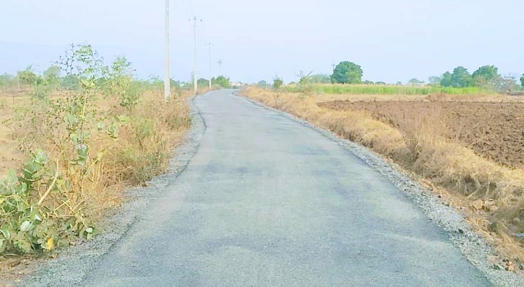 ROAD in Rural Pune Maharashtra ZP