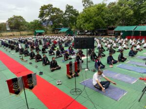 Cadet Participated In yoga