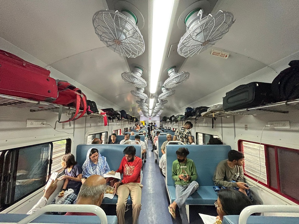 Deccan queen coach inside