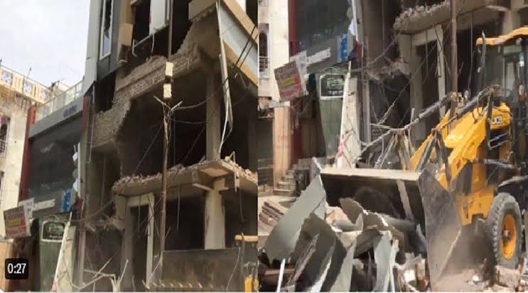 KDA Demolishes Building