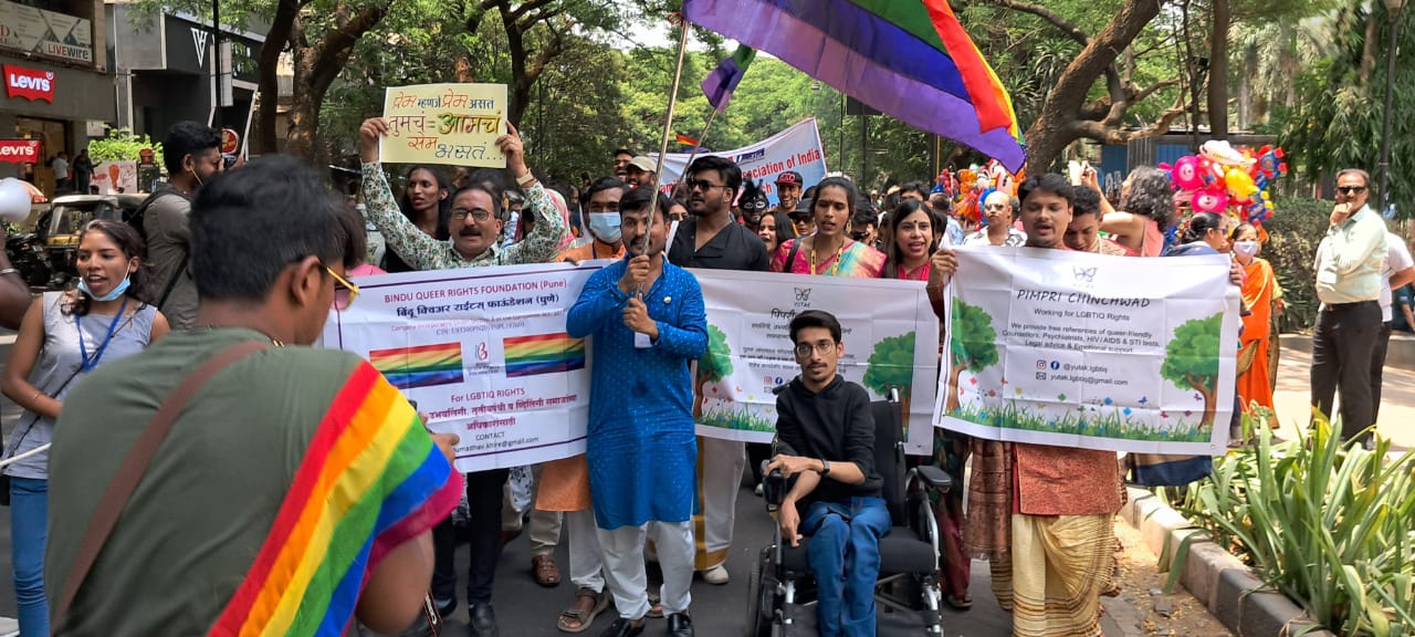 Pune Pride Parade Back With Its Colours After 2 Years Punekar News