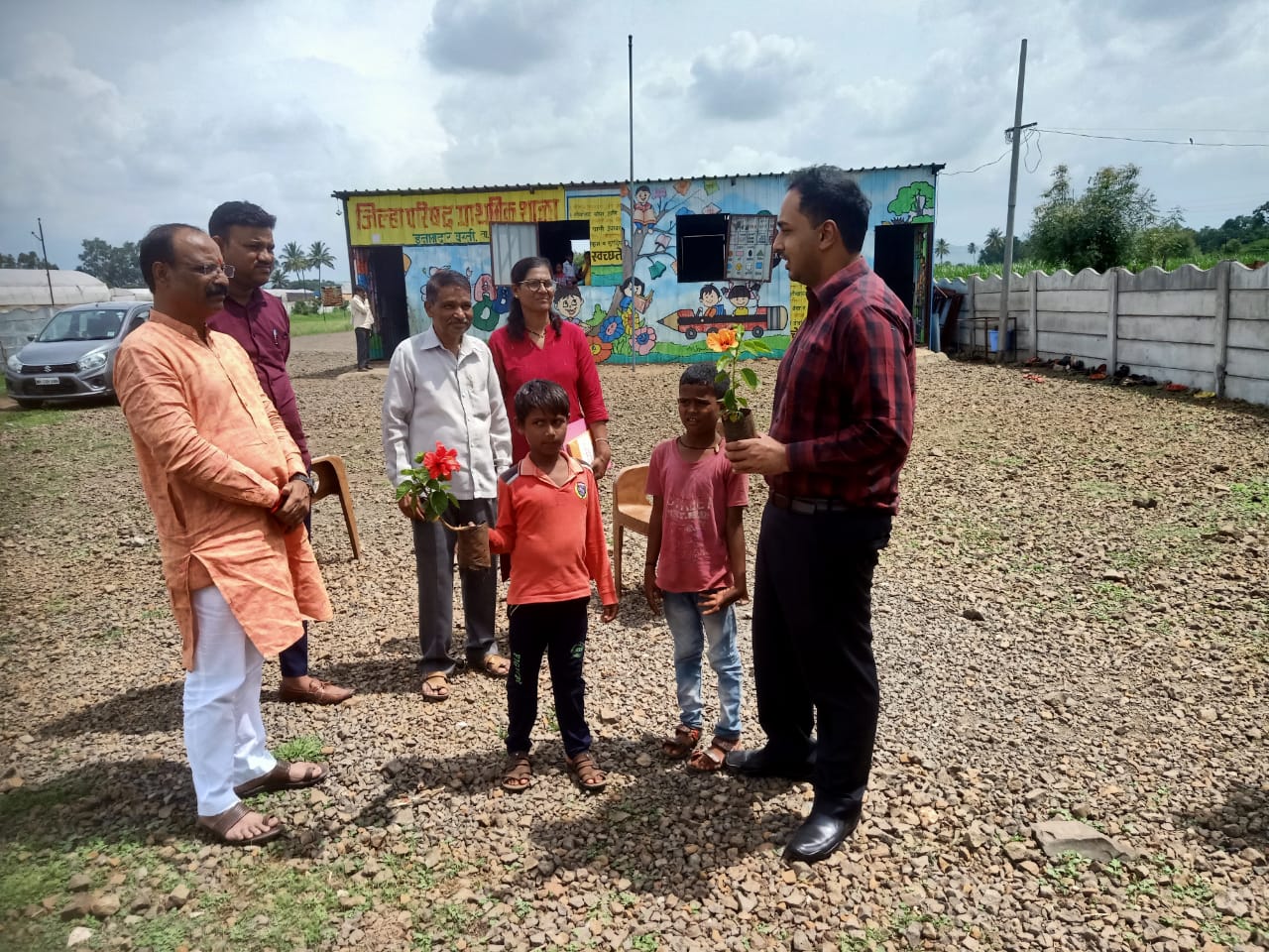 Ayush Prasad ZP CEO with Villages 