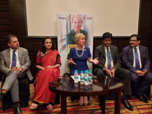 Rotary International President Jennifer Jones In Pune