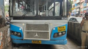 Six Passengers Injured In PMPML Bus Brake Failure Accident