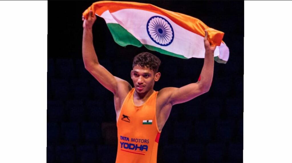 Wrestler From Pune Wins Gold At U-15 Asian Championship Wrestling