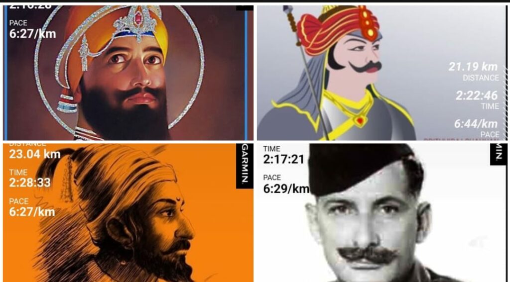 Army Officer Dedicates 10 Half Marathons To Legends