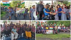 Children From KV Ganeshkhind Celebrate Rakhi With Jawans