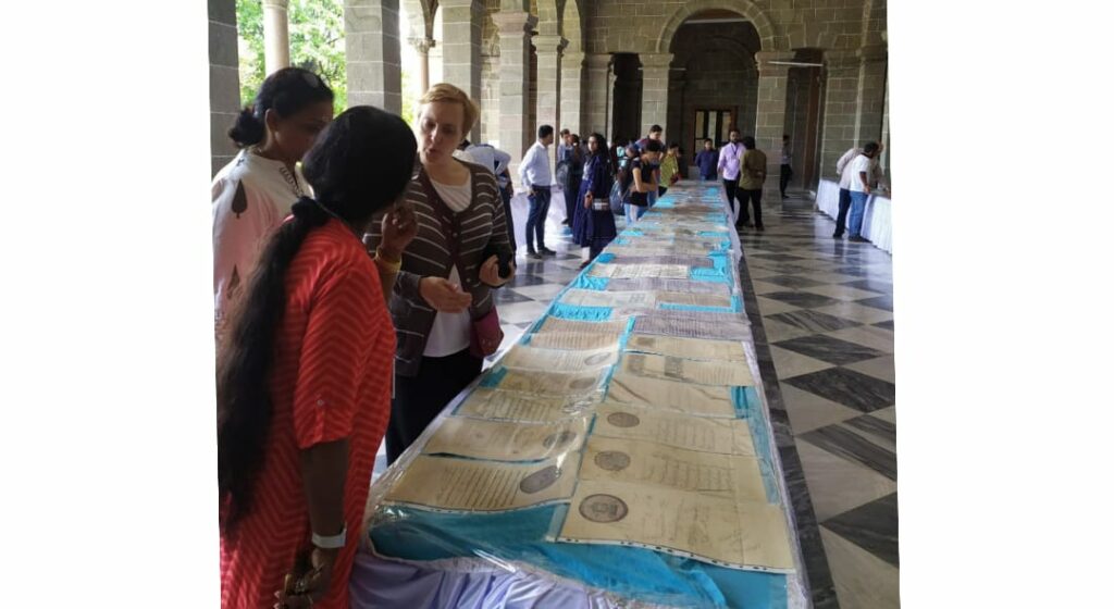 Exhibition of Rare Stamps Organised At Pune University