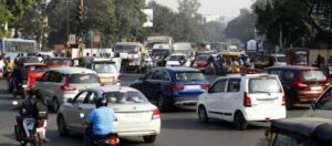 Pune University Chowk traffic