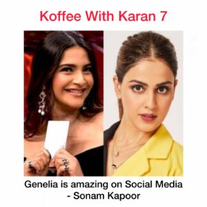 Sonam Kapoor Genelia