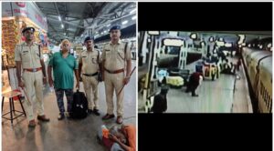 Alert RPF INSPECTOR saves passengers life