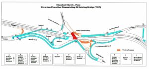 Check Traffic Diversions At Chandani Chowk