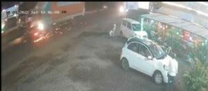 Container Drags Car For Two Kilometres On Pune