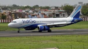 Indigo plane