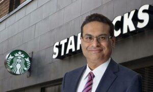 Laxman Narasimhan, the new CEO of Starbucks