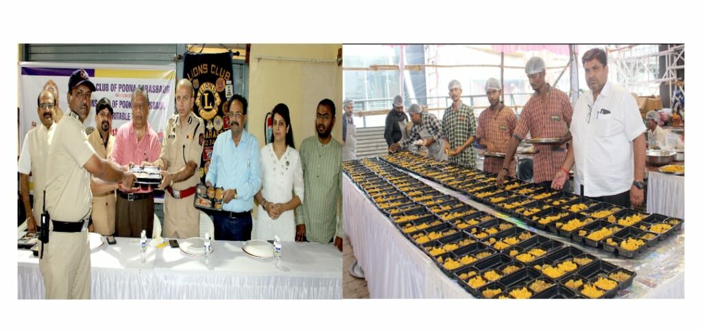 Lions Club Provide Home-Made Meals To Police