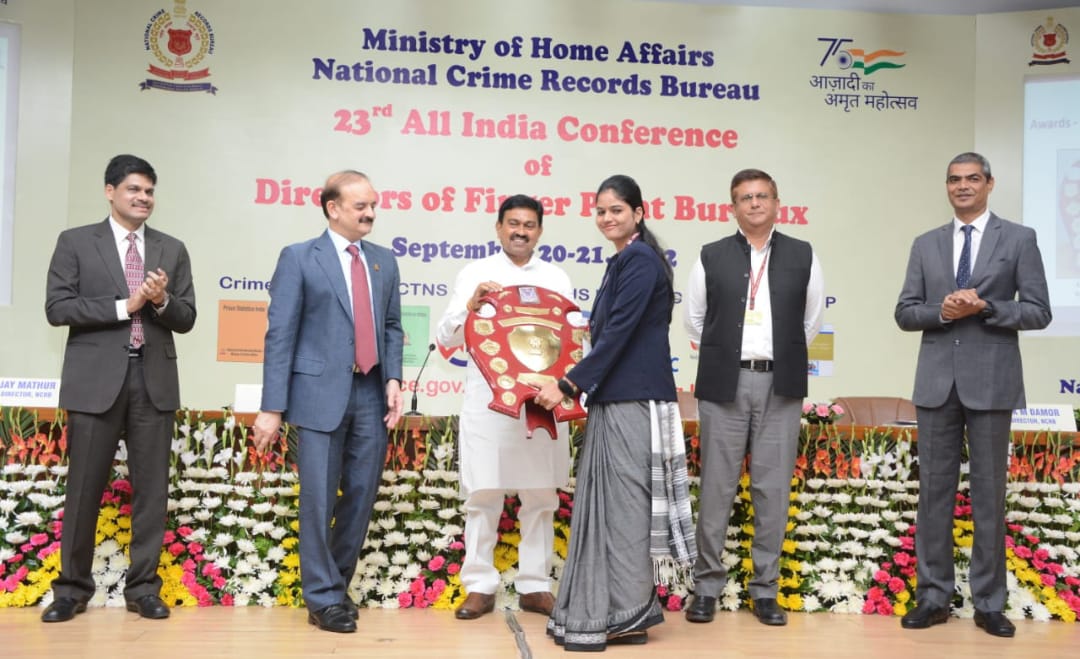 Maharashtra State CID Wins Laurels At All India Fingerprint Director Conference 