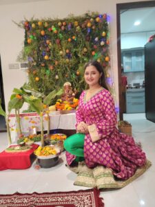 Rashami Desai's Ganpati